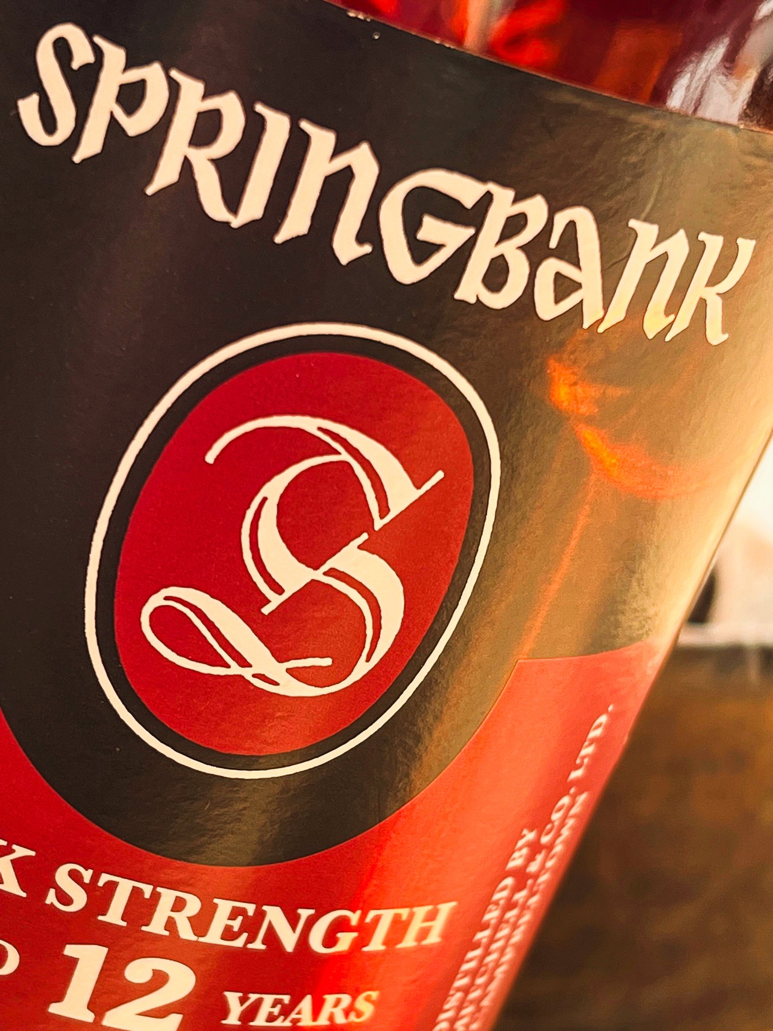 Springbank 12yo Cask Strength — Dramface